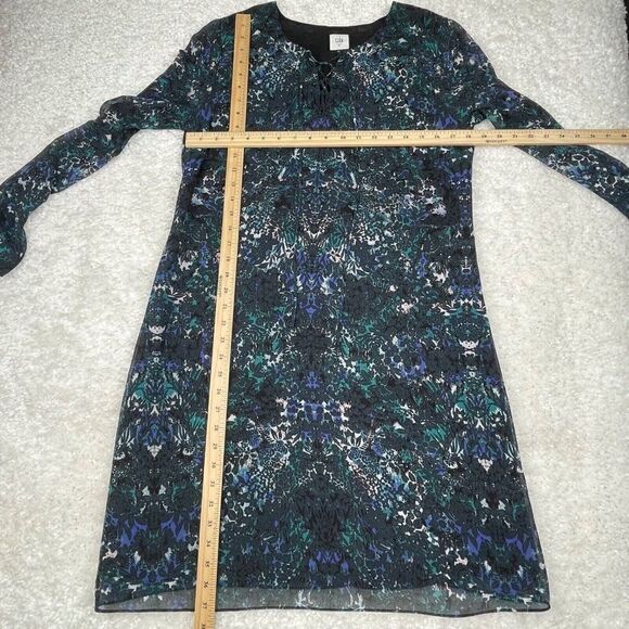 Cabi Noel Eternity Lace Up Dress Damask Floral - Picture 9 of 12